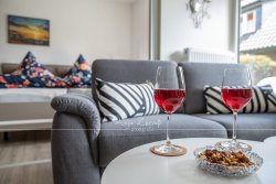 Ferienwohnungsfotografie Beispiel Homestaging Wohnbereich